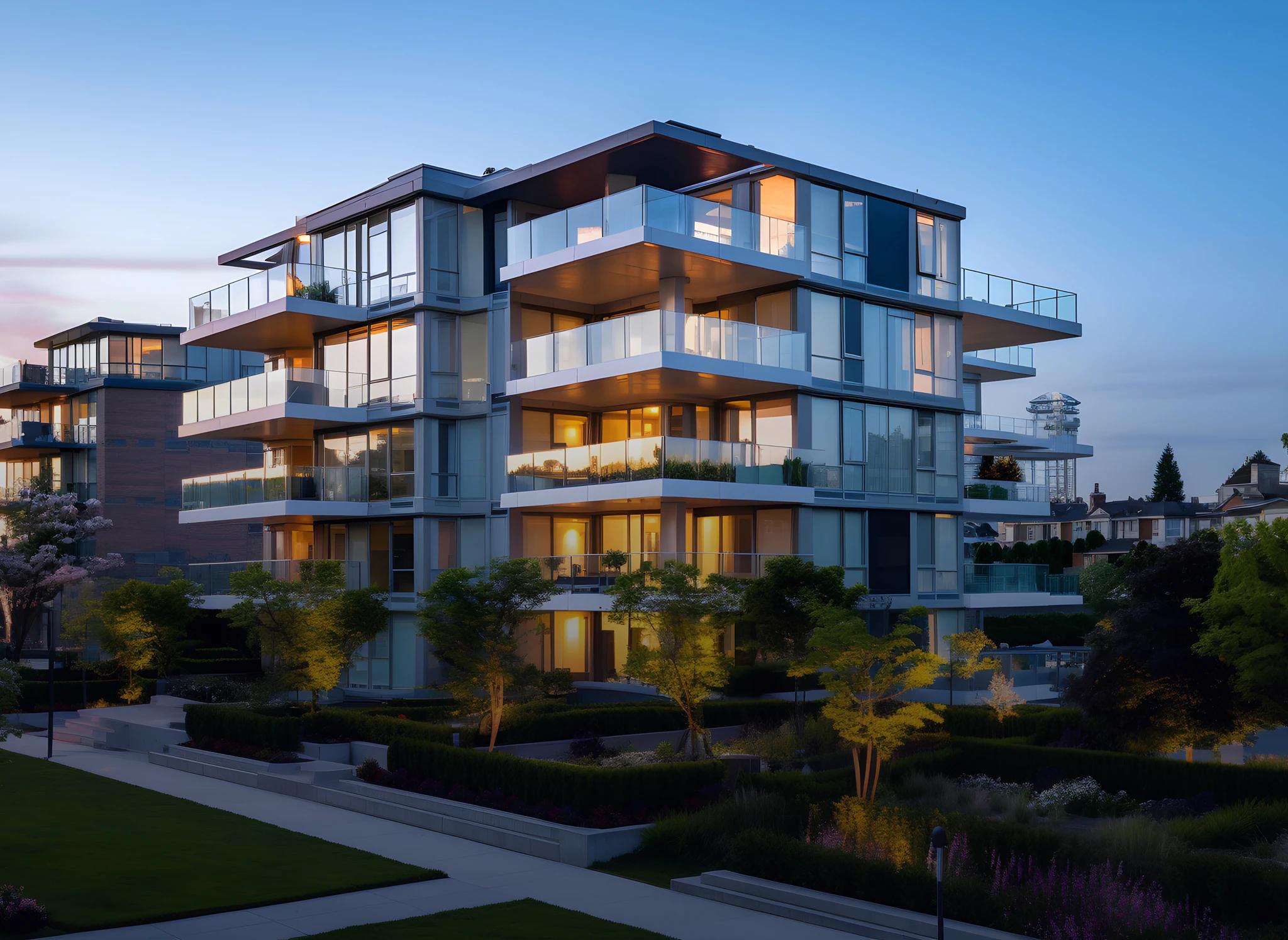 Urban Lofts with City Skylines